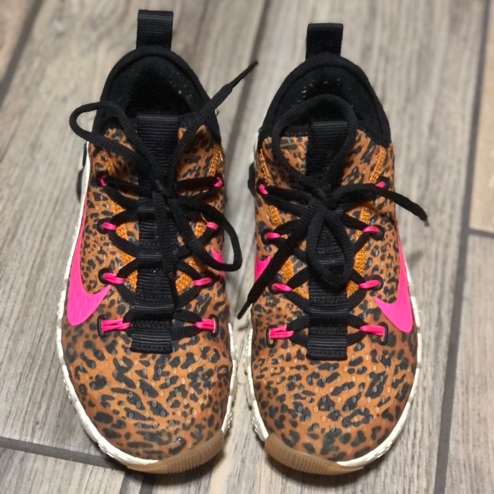 COPY - Nike Metcon Leopard Print 6.5 good used condition
